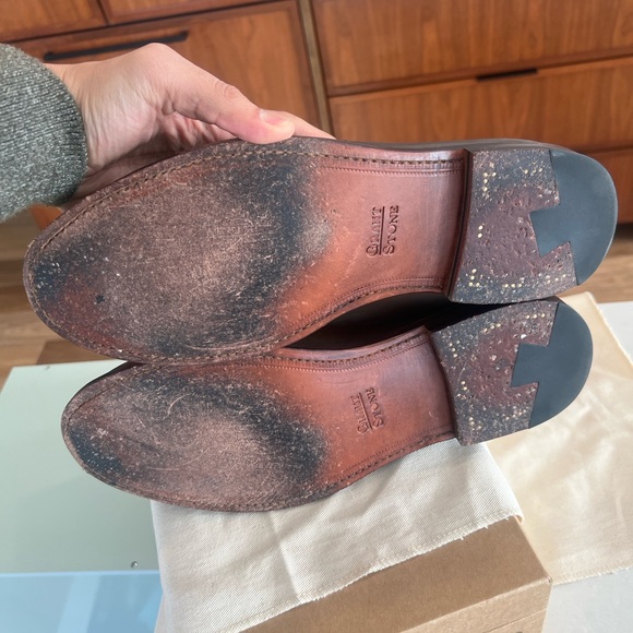 Grant Stone Traveler Penny Dark Olive Chromexcel 11.5E - Picture 11 of 11